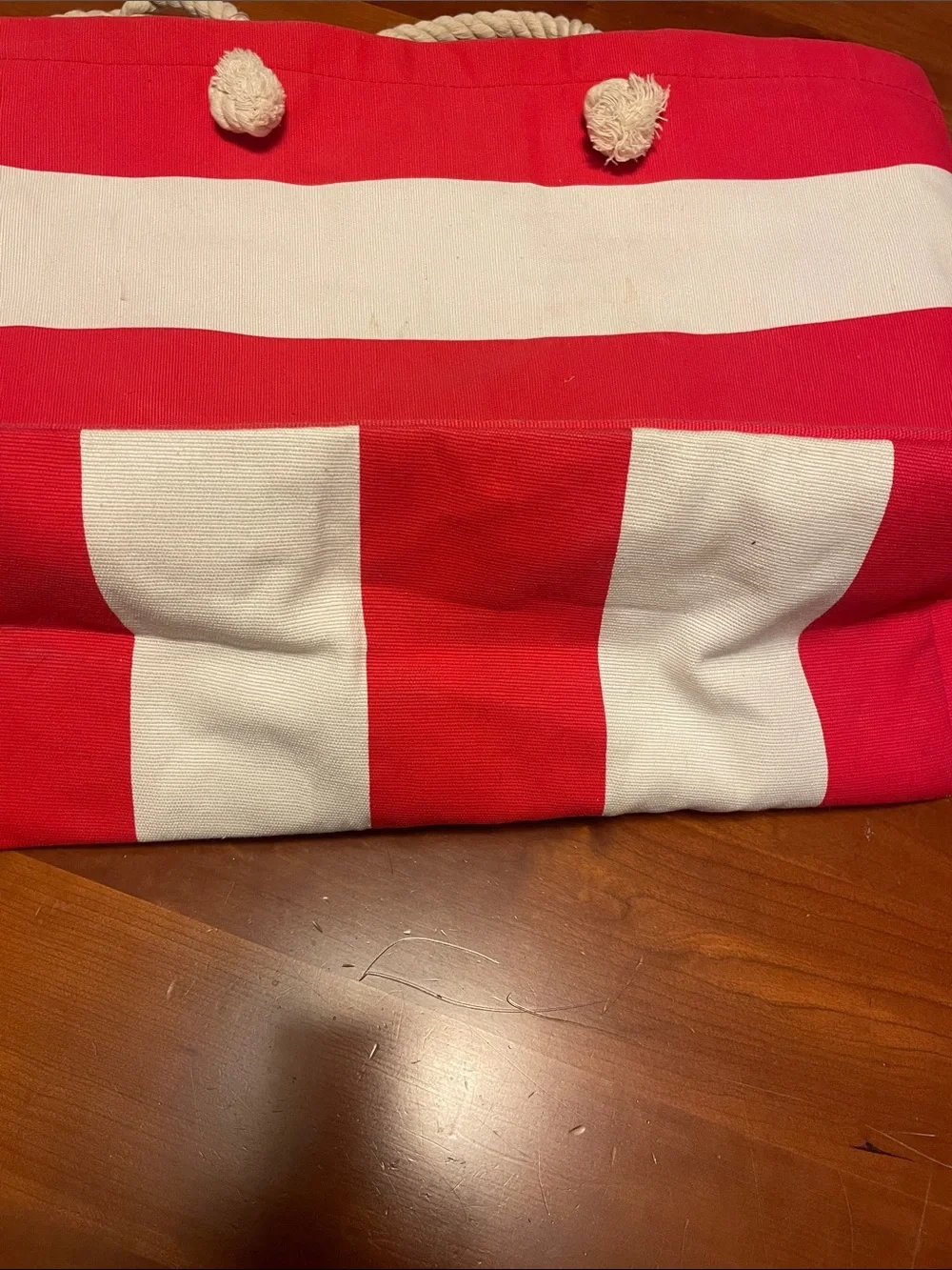 Four Seasons Hotel Striped Tote Bag